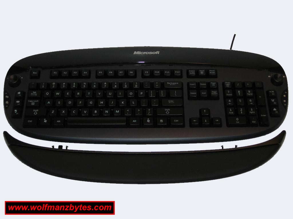 Microsoft Reclusa Gaming Keyboard. 